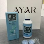 محلول منظف للعدسات